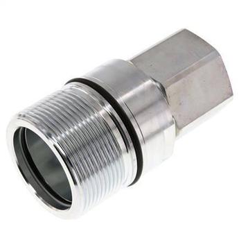 Acier DN 31.5 Coupleur hydraulique Douille G 1 1/2 pouce, Verzenden