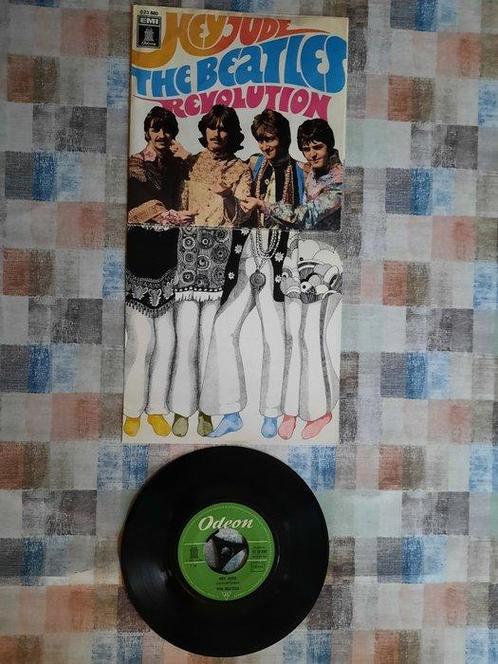Beatles - Hey Jude - Promo FALKE-Strumpfcover - 45 rpm, Cd's en Dvd's, Vinyl Singles