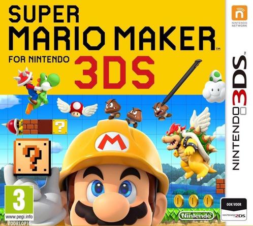 Super Mario Maker for Nintendo 3DS (3DS Games), Games en Spelcomputers, Games | Nintendo 2DS en 3DS, Zo goed als nieuw, Ophalen of Verzenden