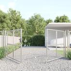 Poort draadgaas 300x175 cm staal zilverkleurig, Jardin & Terrasse, Portes de jardin, Verzenden