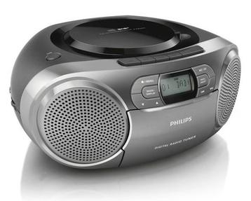Philips AZB600 - DAB+ Radio/CD-speler - Grijs