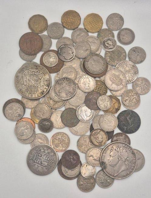 Verenigd Koninkrijk. Colection 300grams coins including, Postzegels en Munten, Munten | Europa | Niet-Euromunten
