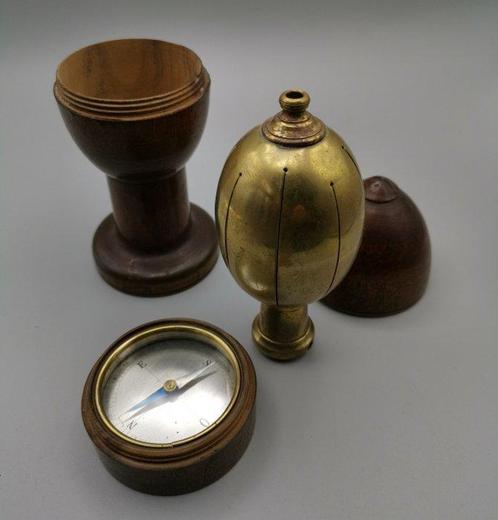 Pantometer/lhoekmeter - Glas, Hout, Messing - 1800-1850, Antiek en Kunst, Antiek | Overige Antiek