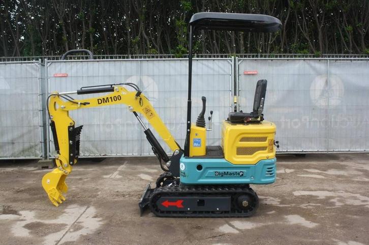 Veiling: Minigraver DigMaster DM100 Diesel 13.5pk 2025 Demo, Zakelijke goederen, Machines en Bouw | Kranen en Graafmachines, Ophalen