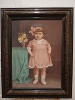 Europese school (XX) - Retrato infantil, Antiek en Kunst