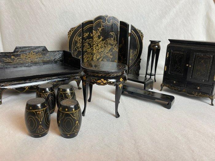 merk onbekend - Maison de poupées - 1980-1990 - Chine, Antiek en Kunst, Antiek | Speelgoed