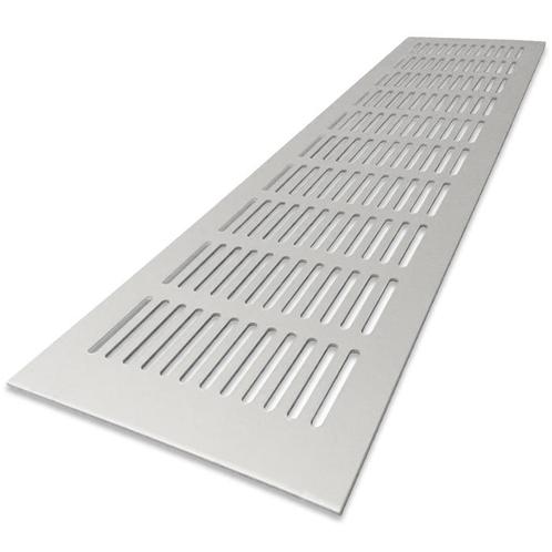 Ventilatiestrip aluminium LxH 400 x 100mm (G61-4010AA), Doe-het-zelf en Bouw, Ventilatie en Afzuiging, Nieuw, Verzenden