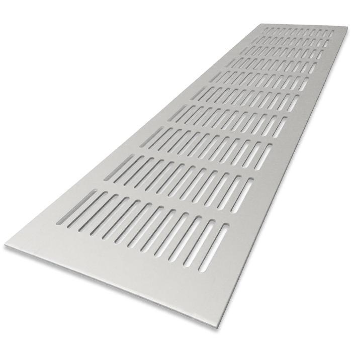 Ventilatiestrip aluminium LxH 400 x 100mm (G61-4010AA), Doe-het-zelf en Bouw, Ventilatie en Afzuiging, Nieuw, Verzenden