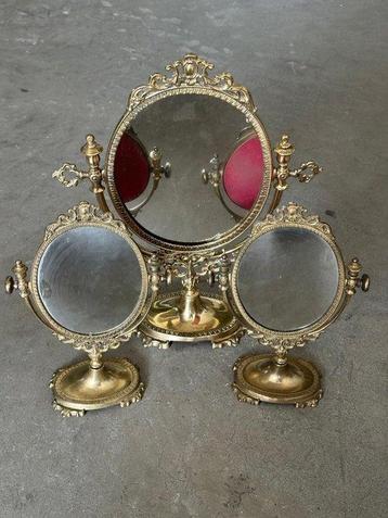 Miroir (3) - Métal, Verre - Trio de miroirs