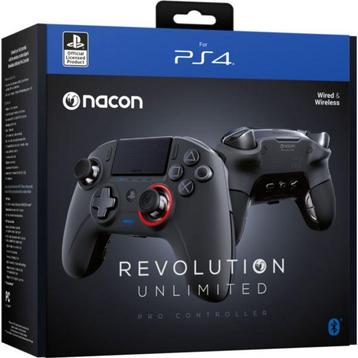 Nacon Revolution Unlimited Pro Controller-Zwart (PlayStation, Ophalen of Verzenden