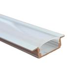 LED Strip Profiel Zilver - 1 Meter - Inbouw - Compleet met, Huis en Inrichting, Verzenden, Nieuw