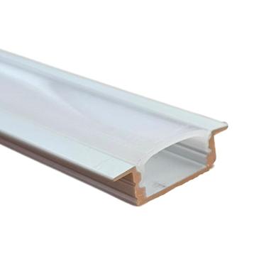 LED Strip Profiel Zilver - 1 Meter - Inbouw - Compleet met, Verzenden