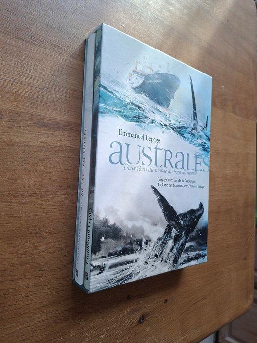 Lepage - Voyage aux iles de la Désolation + La Lune est, Livres, BD