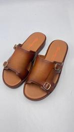 Santoni - Platte sandalen - Maat: EU 41 - Nieuw in doos, Kleding | Heren, Schoenen, Nieuw