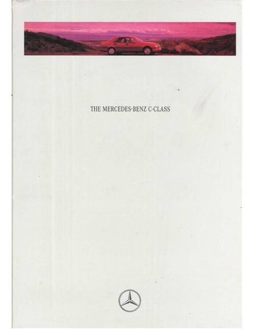 1993 MERCEDES BENZ C KLASSE SEDAN BROCHURE ENGELS, Boeken, Auto's | Folders en Tijdschriften, Ophalen of Verzenden