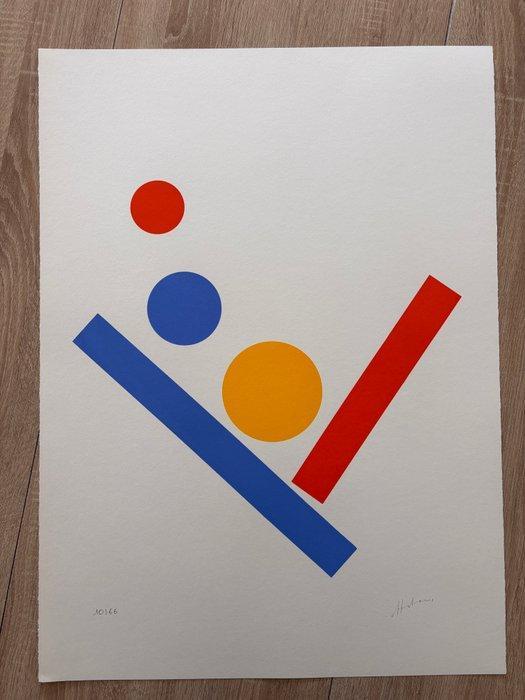 Albert Chubac (1925-2008) - Triptyque II, Antiquités & Art, Antiquités | Autres Antiquités