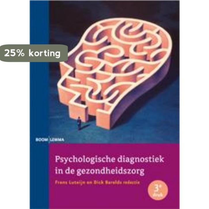 Psychologische diagnostiek in de gezondheidszorg, Boeken, Psychologie, Gelezen, Verzenden