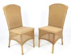 Lloyd Loom - Stoel - Hout, Riet - Twee stoelen