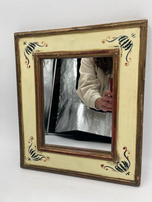 Miroir mural - Bois - Miroir vintage, Antiquités & Art, Curiosités & Brocante