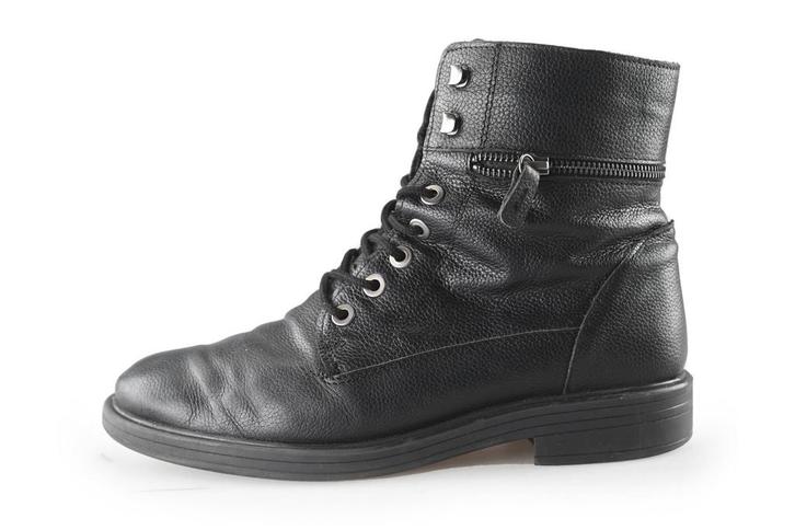Feyn Veterboots in maat 45 Zwart | 5% extra korting, Kleding | Dames, Schoenen, Zwart, Zo goed als nieuw, Overige typen, Verzenden