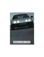 1981 ALPINE A310 V6 BROCHURE NEDERLANDS, Nieuw
