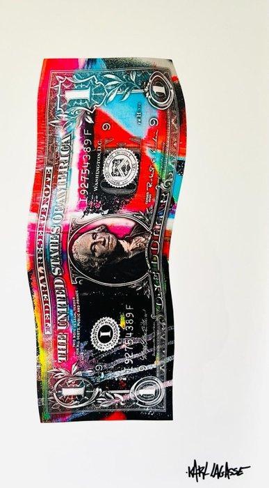 Karl Lagasse (1981) - ARTDOLLAR 35 - Free delivery, Antiek en Kunst, Kunst | Schilderijen | Modern