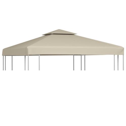 Prieel Tentdoek Beige 3x3m | Retour Deal | -40%, Tuin en Terras, Partytenten, Minder dan 4 meter, Minder dan 5 meter, Nieuw, Paviljoen
