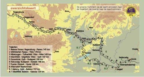 Limes fietsroute, dl.2 Oostenrijk - Hongarije, Donau en, Boeken, Reisgidsen, Gelezen, Verzenden