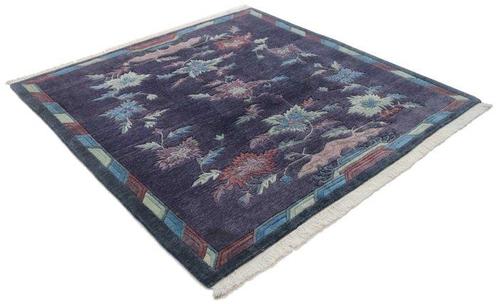 Nepal - Vloerkleed - 196 cm - 196 cm, Antiek en Kunst, Kunst | Designobjecten