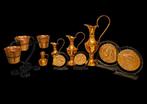 Themacollectie - Decoratie in leer/bronze