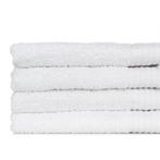 Handdoek Wit 50x100cm 100% Katoen 500 GSM - Treb TT, Huis en Inrichting, Keuken | Textiel, Verzenden, Nieuw, Overige kleuren, Theedoek of Handdoek