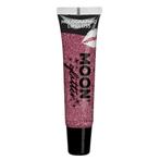 Moon Glitter Holographic Glitter Lipgloss Pink 15ml, Hobby & Loisirs créatifs, Articles de fête, Verzenden