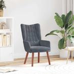 vidaXL Ontspanningsstoel Donkergrijs 63 x 67 x 94 cm Fluweel, Huis en Inrichting, Fauteuils, Verzenden, Nieuw