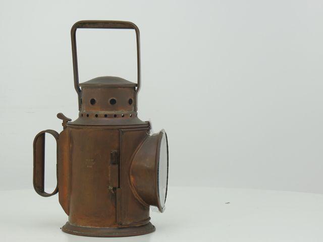 GB RAILROAD LAMP, Made by BLADON in Birmingham, 4 colour,..., Verzamelen, Spoorwegen en Tram, Overige typen, Gebruikt, Ophalen of Verzenden