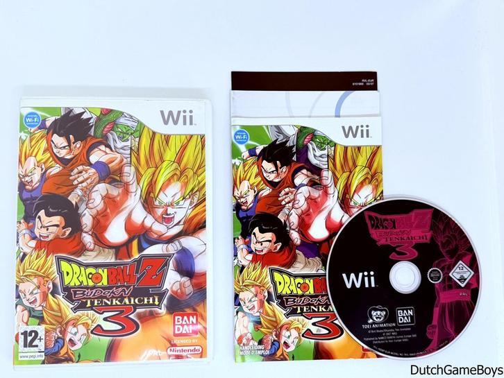 Nintendo Wii - Dragon Ball Z - Budokai Tenkaichi 3 - FAH, Games en Spelcomputers, Games | Nintendo Wii, Gebruikt, Verzenden