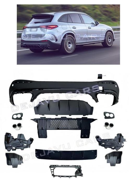GLC43 AMG Look Diffuser voor Mercedes Benz GLC X254 SUV, Auto diversen, Tuning en Styling, Ophalen of Verzenden