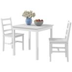TRUUSK 3-delige Eetgroep - Zitgroep - Tafel Met Stoelen - Ma, Huis en Inrichting, Verzenden, Nieuw