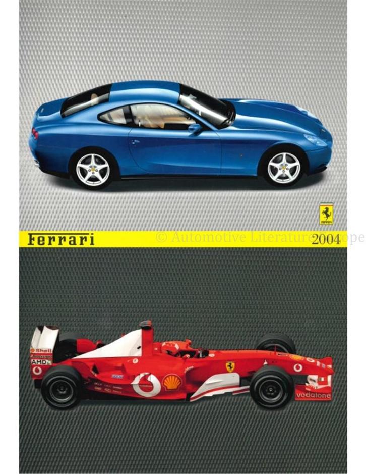 2004 FERRARI LA FERRARI BROCHURE 2040/04, Boeken, Auto's | Folders en Tijdschriften