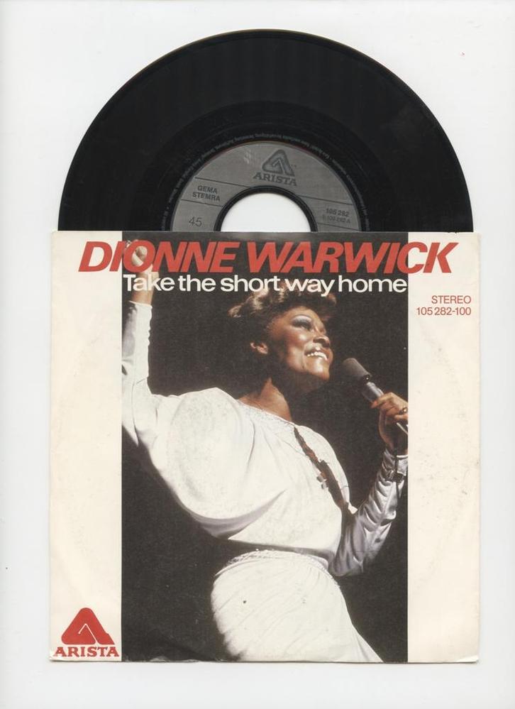 Dionne Warwick – Take The Short Way Home / Just One More Nig, Cd's en Dvd's, Vinyl Singles, Ophalen of Verzenden