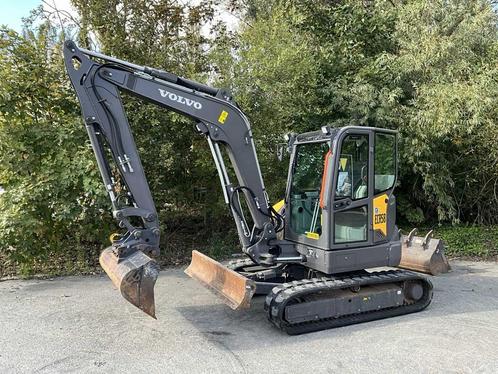 2023 Volvo ECR58 Minigraafmachine, Zakelijke goederen, Machines en Bouw | Kranen en Graafmachines