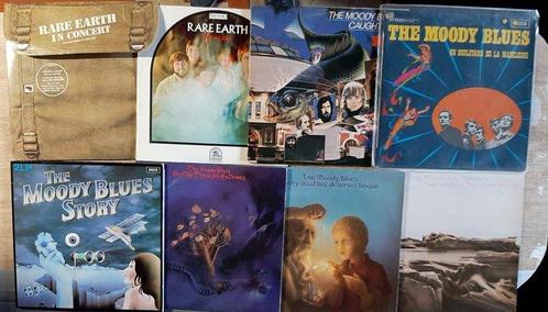 The Moody Blues, Rare Earth - Moody Blues: Six Albums (2 x, Cd's en Dvd's, Vinyl Singles