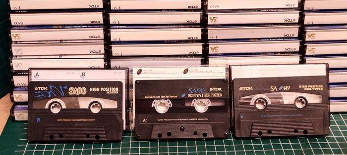 TDK - SA90 Lege audiocassette - Diverse modellen, Audio, Tv en Foto, Radio's