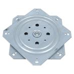 Metalen draaiplateau 155x155mm, Nieuw