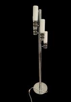 Lampadaire - Acier, Cristal