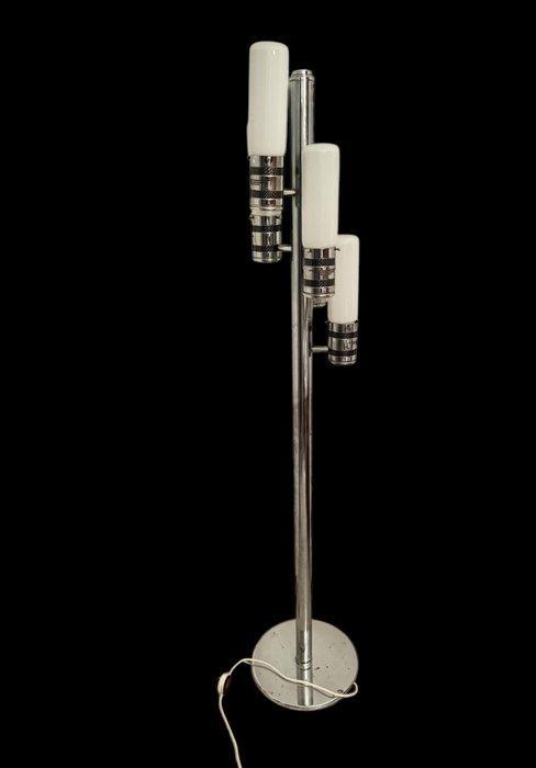 Lampadaire - Acier, Cristal, Antiek en Kunst, Antiek | Verlichting