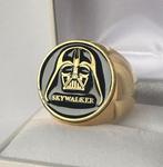 Star Wars - Skywalker Darth Vader Ring Surgical Steel + 24kt