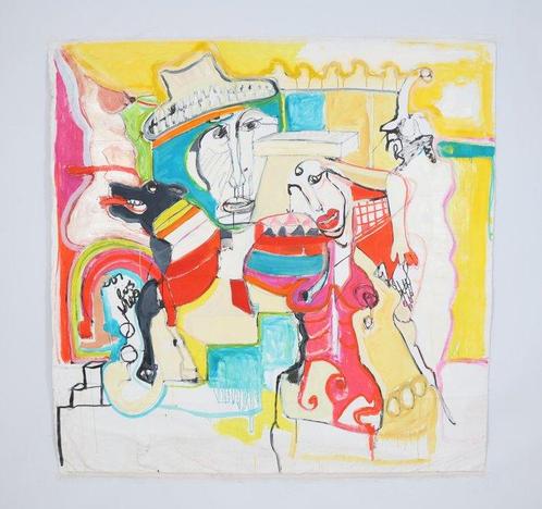 Eleonora Stol (1946-2022) - Fiesta, Antiek en Kunst, Kunst | Schilderijen | Modern