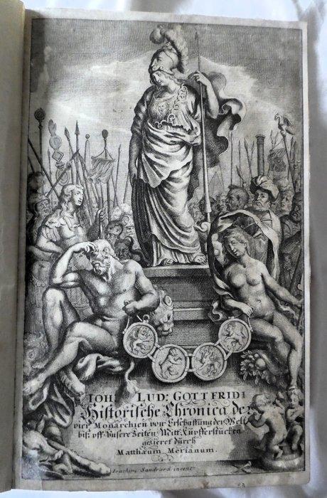 Johann Ludwig Gottfried / Matthäus Merian Jr. - Historische, Antiek en Kunst, Antiek | Boeken en Manuscripten