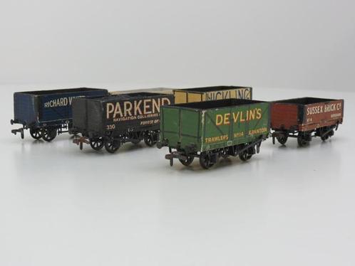 Schaal 00 Peco Kartonnen Kolenwagens 6x  #144 (00 (1:76)), Hobby en Vrije tijd, Modeltreinen | Overige schalen, Overige typen