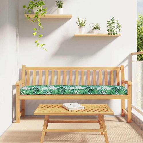 vidaXL Pallet Kussen Floral Bladpatroon 180 x 40 x 8 cm, Huis en Inrichting, Woonaccessoires | Kussens, Nieuw, Verzenden